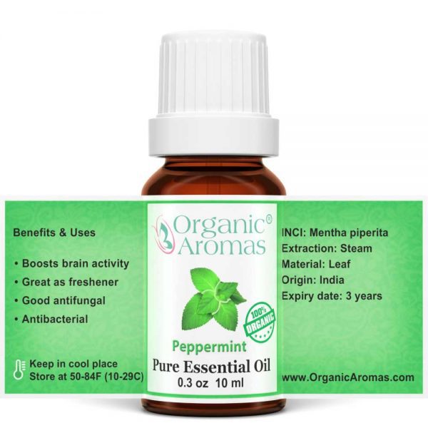 薄荷有機精油-標籤 薄荷有機精油-標籤