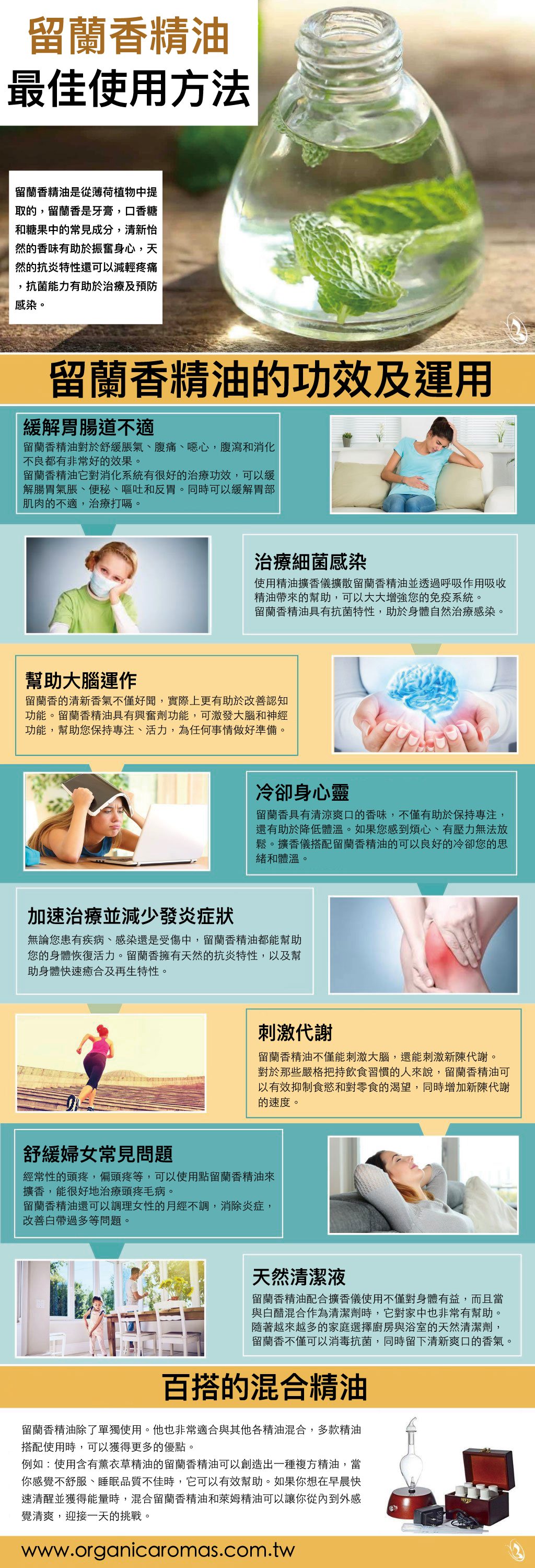 留蘭香精油功效