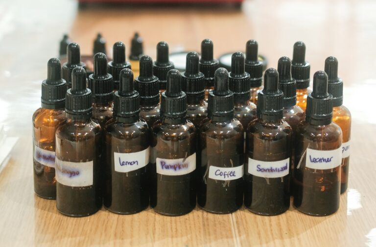 variety of essential oils